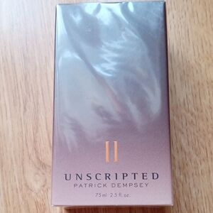 Brand New PATRICK DEMPSEY Unscripted Men's Fragrance